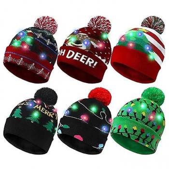 Casquette lumineuse « Fête Étincelante »