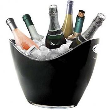 Secchiello di Ghiaccio Vin Bouquet FIE 007 – Capacità 6 bottiglie – Nero