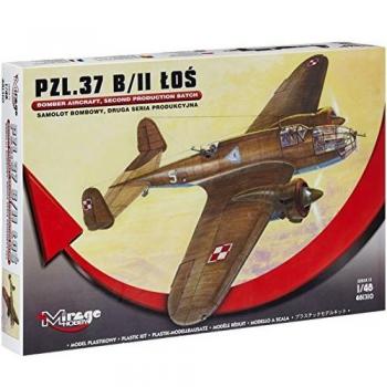 Mirage Hobby 481310 – Avion PZL‑37B/II Los Bombardier 1/48