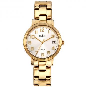 Inex Womens A12180D4A Dual‑Tone Gold & Silver