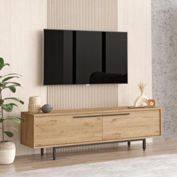 En.casa TV-Schrank Eiche 2-türig