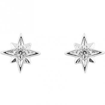 Radiant CZ Starburst Glamour Studs