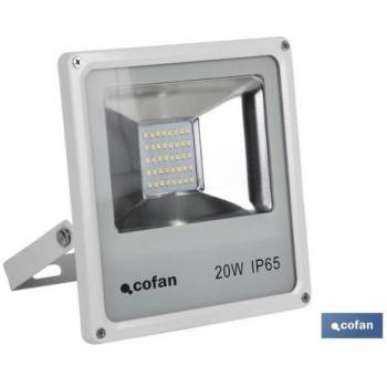 Kompakter 20W SMD LED-Projektor in Weiß