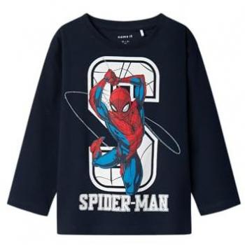 NAME IT Langarmshirt NMMNITIN SPIDER für kleine Superhelden