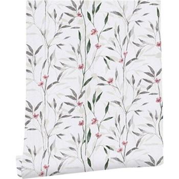 Papel Tapiz de PVC 100% Impermeable, Ideal para Dormitorios y Jardines Florales