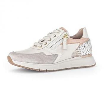 Gabor Damen Trainingsschuh Beige mit Wechselfußbett 38,5 EU