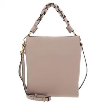 Coccinelle Boheme Hobo Bag 22.5 cm Taupe Leather