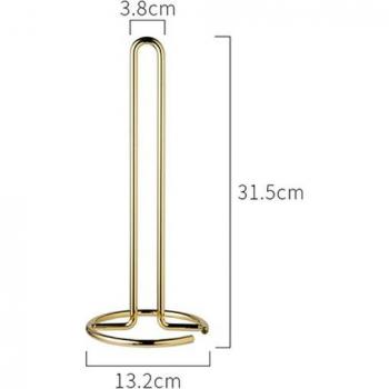 Toallero Vertical de Acero Inoxidable con Diseño Rosa Oro