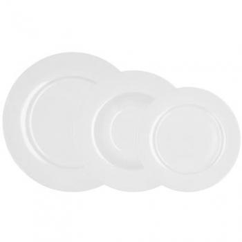 Colección Bidasoa Glacial: 18 piezas de porcelana blanca
