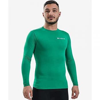 Givova Corpus 3 Langarm-Unterhemd elastisch Vert XL unisex