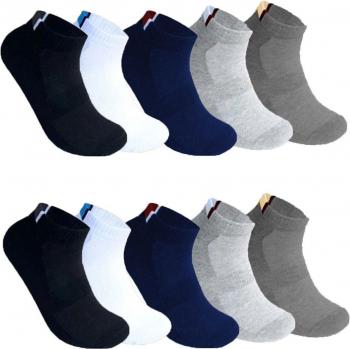 Calzini da Uomo in Bambù Multicolore Senza Cuciture Taglia 40-44