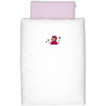Sterntaler Baby-Bettwäsche Katharina, weiß