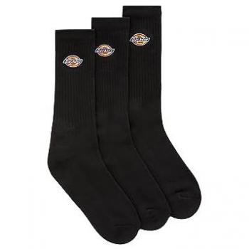 Calzini Dickies Valley Grove Nero Taglia 36-38 (Pack da 3)