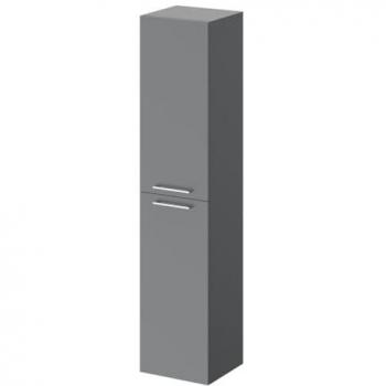 Napoli Grey Pearl Tall Wall Closet – 2 Door, 2 Drawer, 350 × 1600 mm