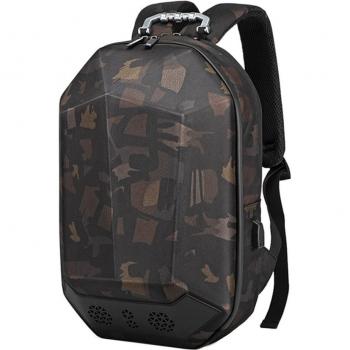 USB Charging School Bag with Bluetooth Speaker EDF88
