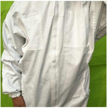 White Bee-Proof Jumpsuit