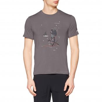 Tortora Herren T-Shirt von CMP – Größe 54 – Premium Baumwolle