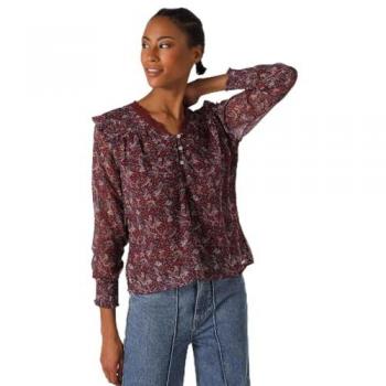 Chemisier longue manche à motif floral – Lois Jeans