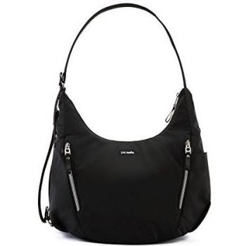 PacSafe Stylsafe Anti-Theft Shoulder Bag, 38 cm, Black