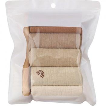 Newborn Burp Cloth and Bib Set with Hair Brush and Face Towel
