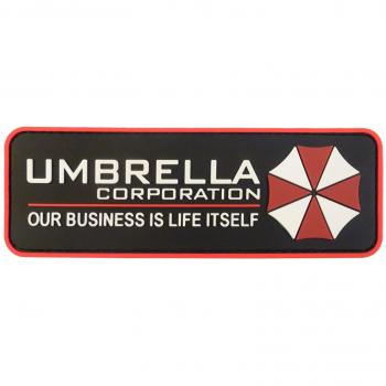 PVC‑Patch “Umbrella Corp.” für Cosplayer – Gummi, 3‑D‑Anpassung