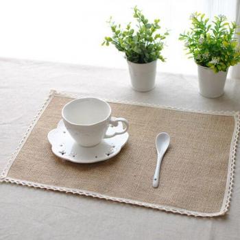 Hessian Placemats for Weddings