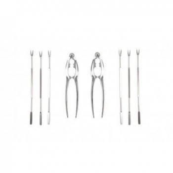 Cassettiera per Utensili da Cucina DKD Home Decor Metallo 12x12x25 cm