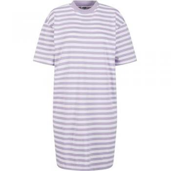 Urban Classics Oversized Streifen T-Shirt Kleid