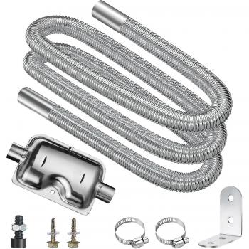 Kit de tuyau d'échappement pour générateur et chauffage