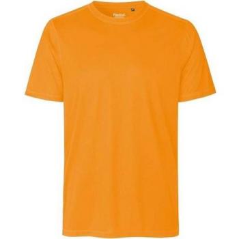 Neutral Herren-Sportoberteil aus recyceltem Polyester, okay orange, Größe XXL