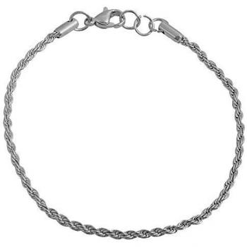 Pulsera Prateada Akzent 0232 – Acero Inoxidable Premium