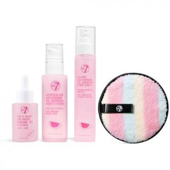 Brighten Up Geschenkpaket – Feuchtigkeitscreme, Reinigungskeks‑Toner und Hautberuhigungs-Spray