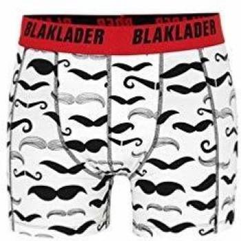 Pack de 2 Boxers Blaklader 18971166, Blanc/Rouge, taille M