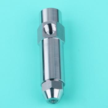 Boquilla de acero inoxidable para atomización de combustible a base de alcohol