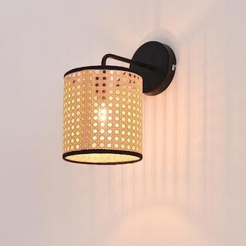 Wandleuchte Southend Rattan-Optik [lux.pro]