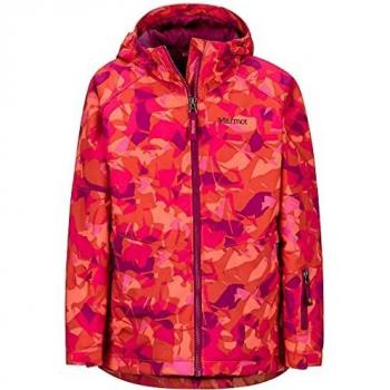Marmot Mädchen Safe Haven Jacke – Nasturtium Camo Sweet, XL
