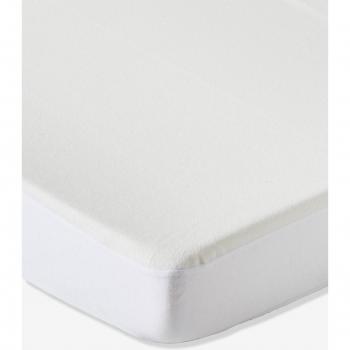 Funda de Felpa Blanca para Cuna VERTBAUDET