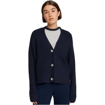Tom Tailor Blazer Casual con Botones y Cuello Punto para Mujer