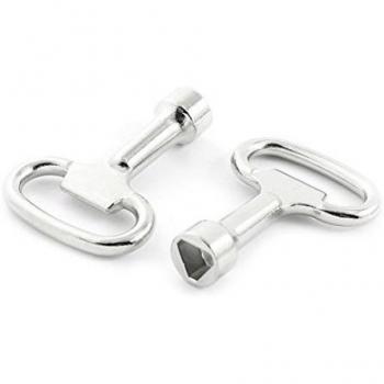 Llave Metal Trinagular 8 mm, 2 unidades