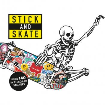 Stick and skate : Skateboard stickers