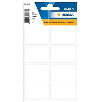 Herma Multi‑Use Adhesive Labels – 25x40 mm