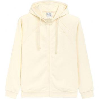 Sudadera Diadora Chromia Full Zip en Color Blanco
