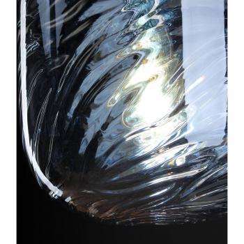 Eco-Light Nereide hanging light, glass grey-blue