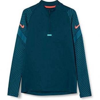 Camiseta NIKE B Nk Dry Strke Dril Top Ng de Manga Larga para Niños, Azul Valeriano