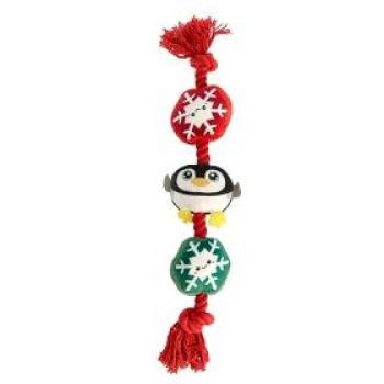 Hoppande Dogman i jul – 39 cm