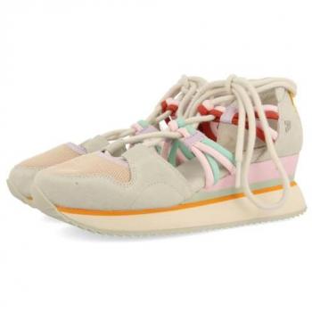 Gioseppo Locke 73872-P – Beigefarbene Turnschuhe