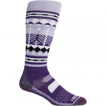 Calcetines Burton lila mujer Performance Midweight