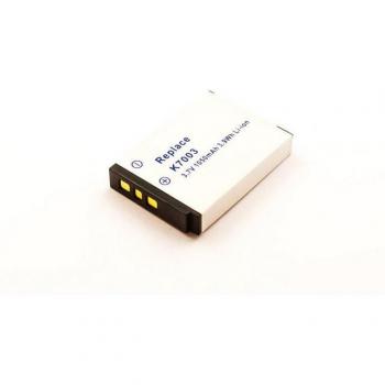 Kaufmann Ersatzakku für Kodak EasyShare M380 – 3,7 V Li‑Ion 1050 mAh – Schwarz