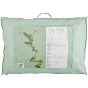 CustomFit Bamboo Pocket Pillow – Hypoallergenic, Microfiber White