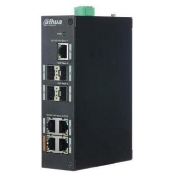 Switch Dahua 4 port 10/100/1000Base‑T + 4 port 1000Base‑X
